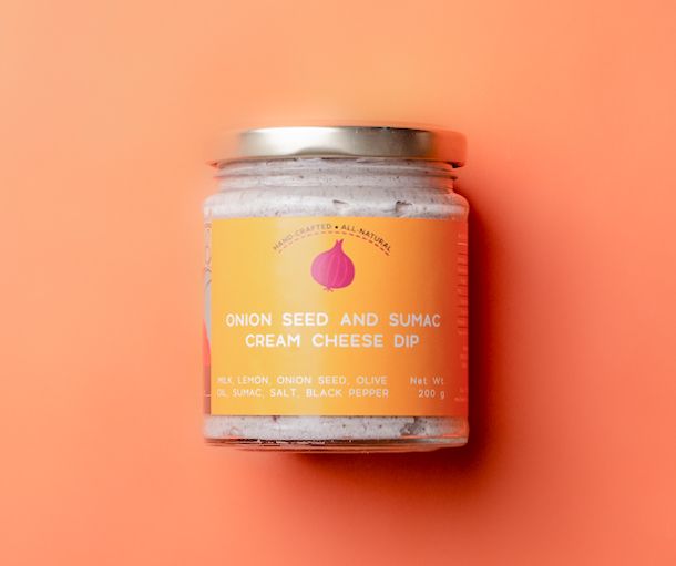 Onion Seed and Sumac Cream Cheese Dip - 200g